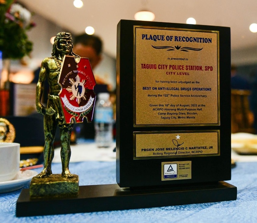 Best on Anti-Illegal Drugs Operations in the 122nd Police Service Anniversary 2023