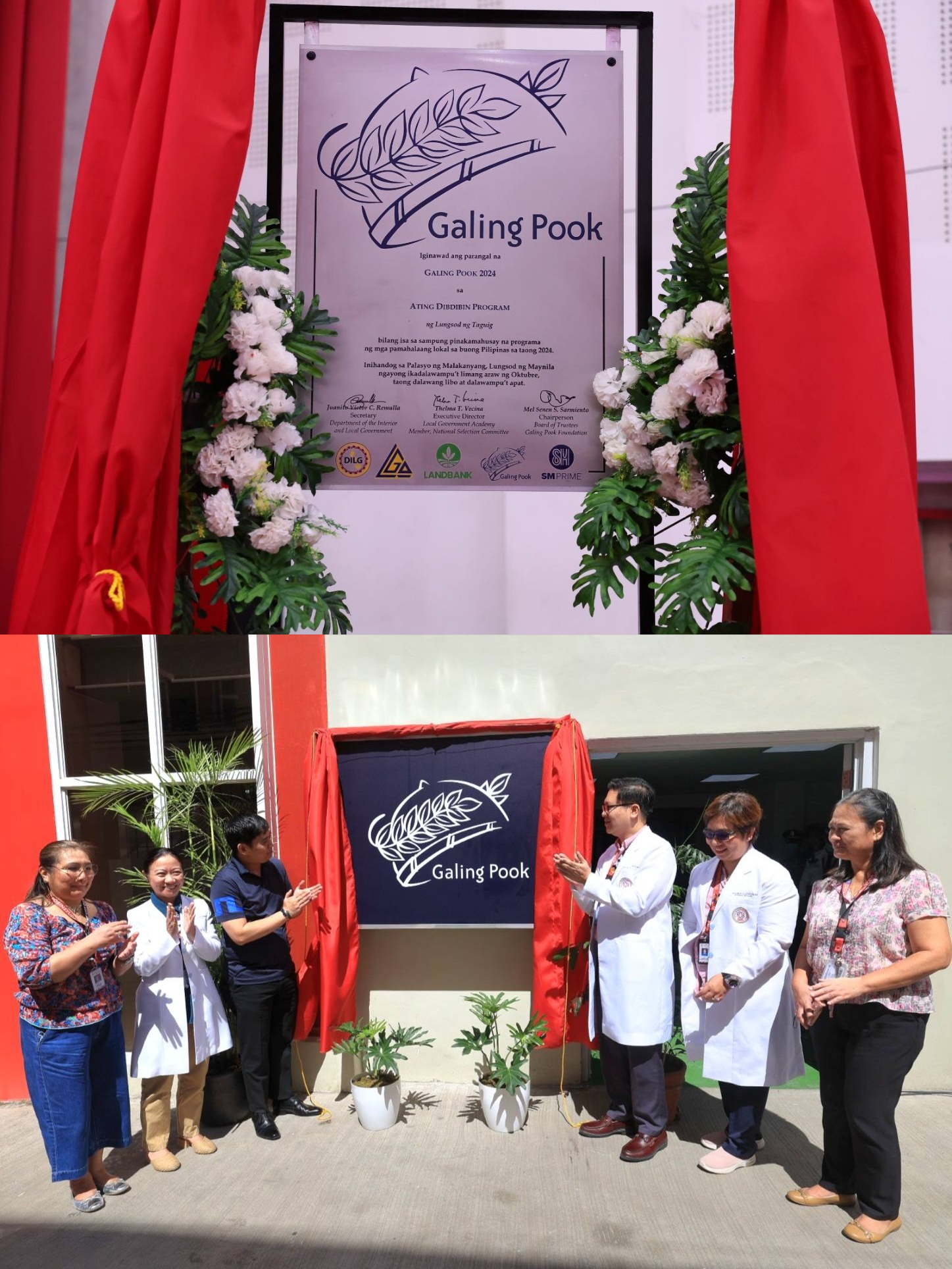 Galing Pook Signage and Marker for Breast Cancer Program (Ating Dibdibin)